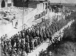 Las tropas centralistas entran en Cartagena